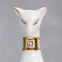 Фигурка керамика &laquo;Кошка египетская, белая&raquo; 21&times;5.5&times;6 см