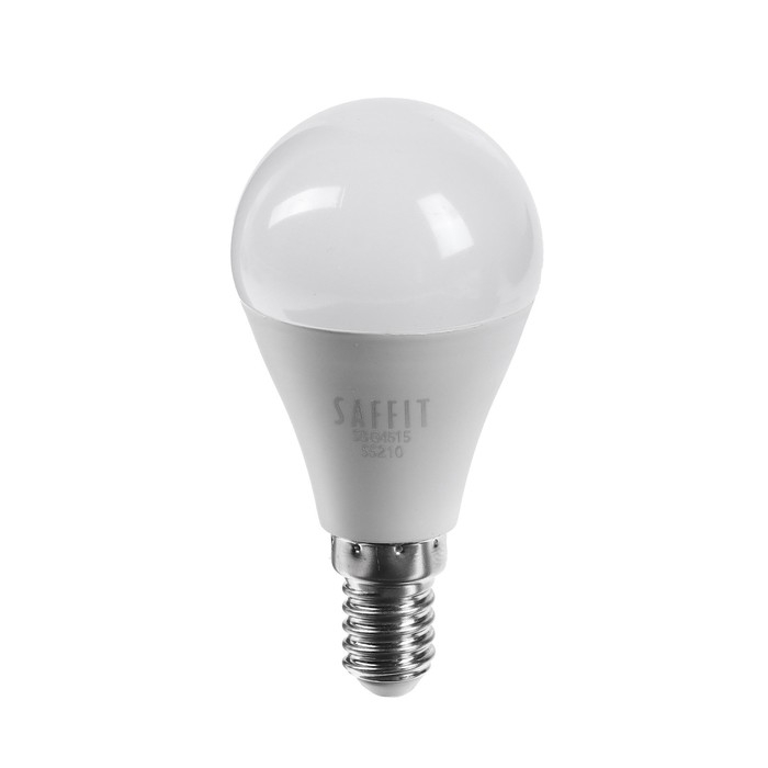 Лампа светодиодная SAFFIT, 15W 230V E14 2700K G45, SBG4515 Лампа светодиодная SAFFIT, 15W 230V E14 2700K G45, SBG4515