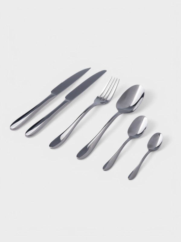 Нож столовый Hanna Knövell Svatan, 23.9 см, толщина 3 мм, нержавеющая сталь, серебристый Нож столовый Hanna Knövell Svatan, 23.9 см, толщина 3 мм, нержавеющая сталь, серебристый