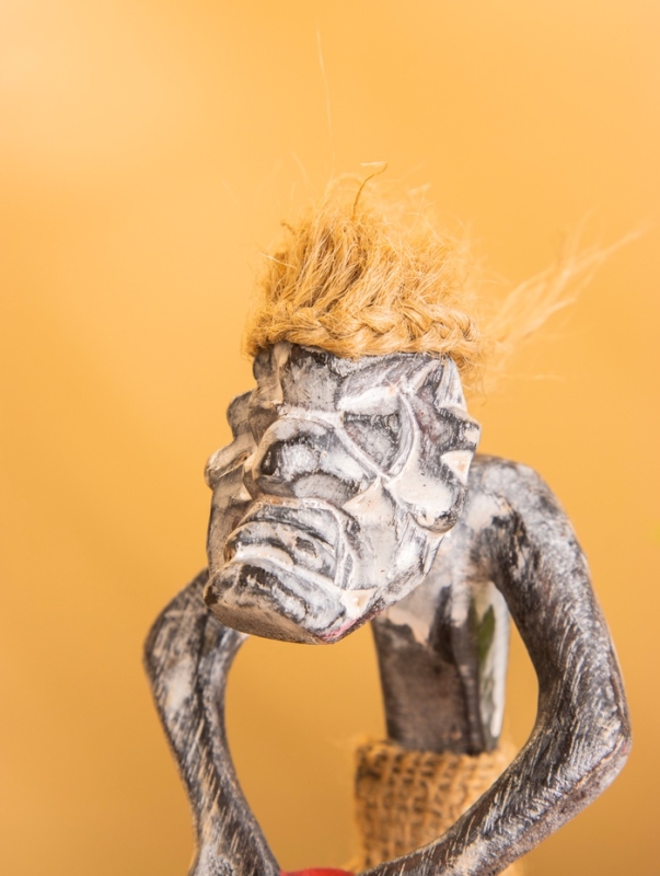 Сувенир «Абориген с джембе», 8×7×21 см, дерево Сувенир «Абориген с джембе», 8×7×21 см, дерево