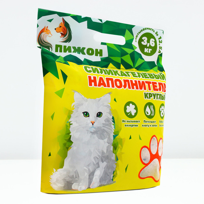 Наполнитель силикагелевый Наполнитель силикагелевый "Пижон", 12,5 л