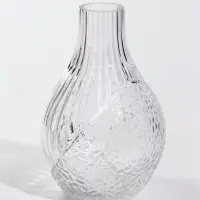 Ваза для цветов &laquo;Актонес&raquo;, 25&times;14 см, стекло, прозрачная