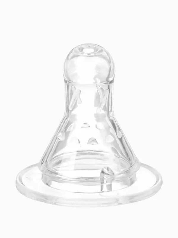 Бутылочка для кормления Крошка Я Basic &laquo;Медвежонок&raquo;, классическое горло, от 3 мес., 250 мл., белый/бирюзовый