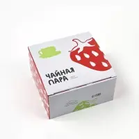 Чайная пара &laquo;Клубничка&raquo;, 300 мл