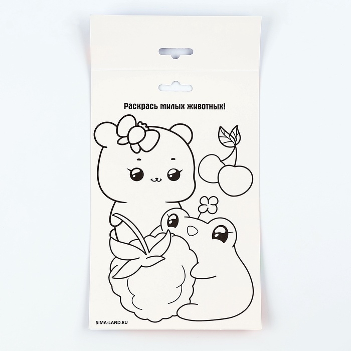 Аппликация форменными стикерами «Милахи», набор для творчества, стикерная мозаика Аппликация форменными стикерами «Милахи», набор для творчества, стикерная мозаика