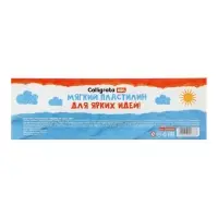 Пластилин Calligrata kids, 24 цвета, 360 г