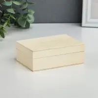 Шкатулка для росписи дерево &laquo;Прямоугольная&raquo;, без замочка, 11&times;7.5&times;4 см