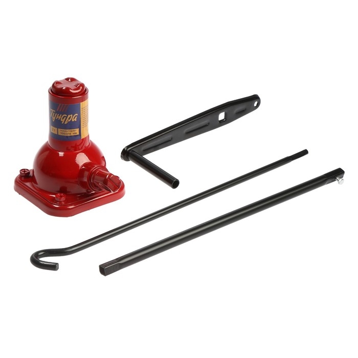 Домкрат бутылочный винтовой ТУНДРА, подъем/подхват 310/150 мм, 2 т Домкрат бутылочный винтовой ТУНДРА, подъем/подхват 310/150 мм, 2 т
