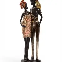 Фигурка декоративная &laquo;Африканская парочка&raquo;, 12&times;7&times;34 см