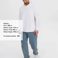 Худи унисекс Morfiss, белое, размер XL/XXL