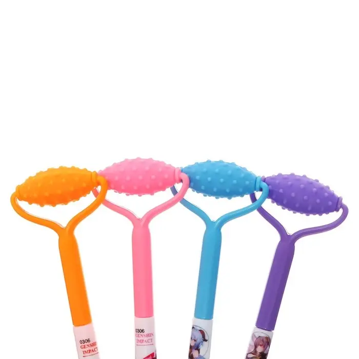 Ручка - прикол гелевая «Массажёр», МИКС Ручка - прикол гелевая «Массажёр», МИКС