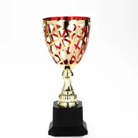 Кубок спортивный 194 С, наградная фигура, золото, подставка пластик, 29&times;12&times;12 см