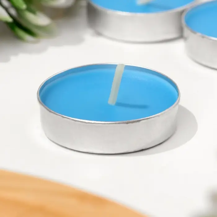 Набор свечей чайных ароматических, 6 шт, океан Набор свечей чайных ароматических, 6 шт, океан