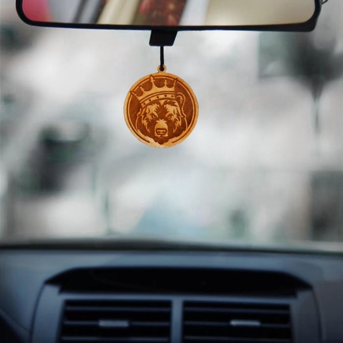 Ароматизатор в автомобиль на 23 Февраля «Медведь», аромат: парфюм Ароматизатор в автомобиль на 23 Февраля «Медведь», аромат: парфюм