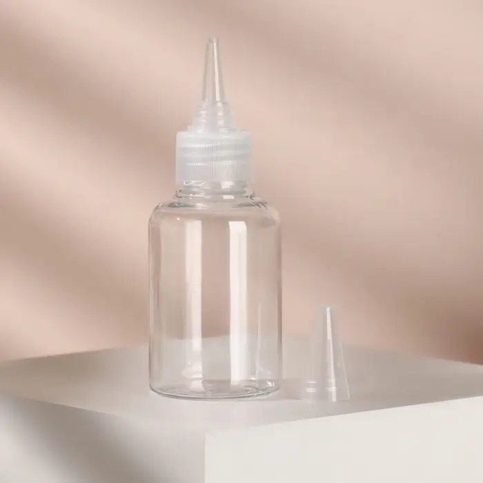 Бутылочка для хранения, 50 мл, твист-крышка, прозрачная Бутылочка для хранения, 50 мл, твист-крышка, прозрачная