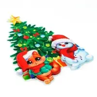 Интерьерное украшение &laquo;Новогодняя елка&raquo;, 20&times;28 см