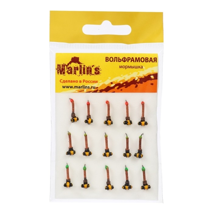 Мормышка вольфрам Marlin's ОСКА 2 мм, 0.5 г, красный 12, цвет ассорти, 15 шт Мормышка вольфрам Marlin's ОСКА 2 мм, 0.5 г, красный 12, цвет ассорти, 15 шт