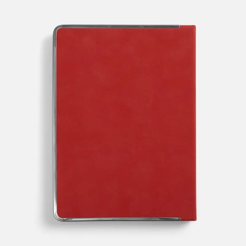 Ежедневник Metal Frame на заказ, датированный, красный