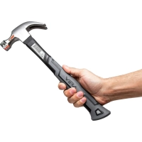 Молоток-гвоздодер 450 г фибергласовая ручка VIRA RAGE 900224