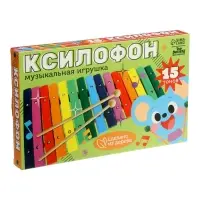 Игрушка музыкальная Лесная мастерская &laquo;Ксилофон&raquo;, 15 тонов