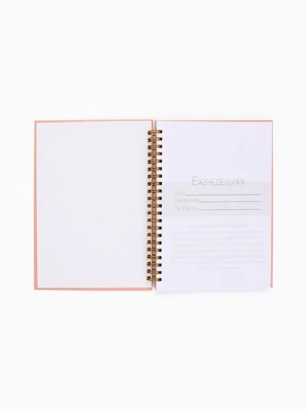 Планер-еженедельник А5, 86 л. В твердой обложке, на гребне  Планер-еженедельник А5, 86 л. В твердой обложке, на гребне "Себя создают"