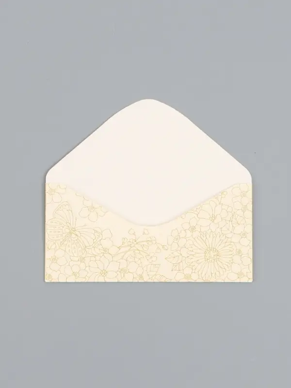 Конверт для денег &laquo;С днём рождения&raquo;, цветы на жёлтом, 16,5 х 8 см