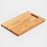 Доска разделочная Классик, пропитана маслом, береза, 29,5х19,5х1,8/1,6 см