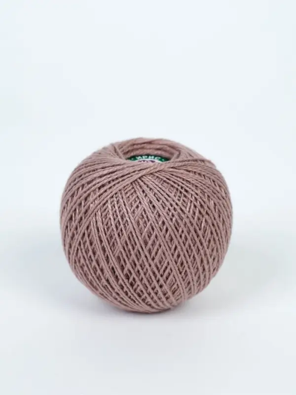 Нитки вязальные "Ирис" 150м/25г 100% мерсеризованный хлопок Набор 6шт (6404)