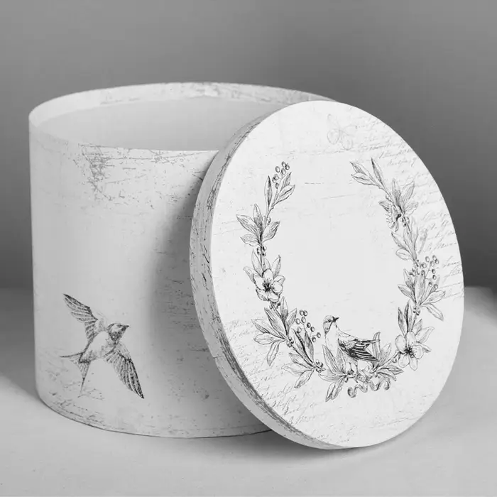 Набор коробок 5 в 1, упаковка подарочная, &laquo;Шебби&raquo;, 13&times;14‒19.5&times;22 см