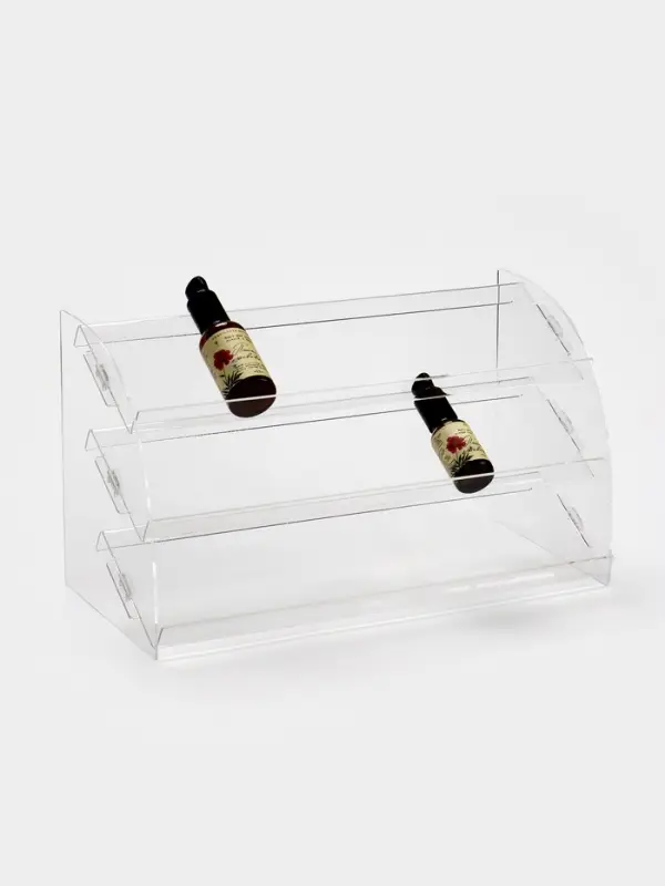 Горка 3 ступеньки угол 30, 33&times;17&times;19 см, оргстекло 2 мм