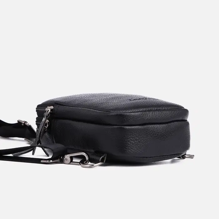 Сумка-слинг на молнии, цвет чёрный Сумка-слинг на молнии, цвет чёрный