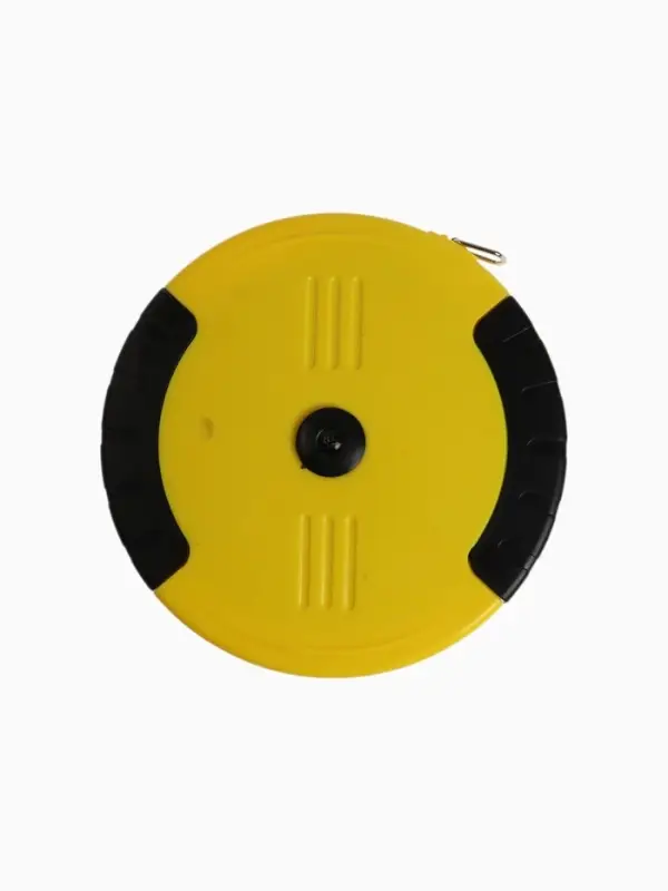 Рулетка геодезическая ТУНДРА, ПВХ лента, закрытый корпус, 50 м &times; 15 мм