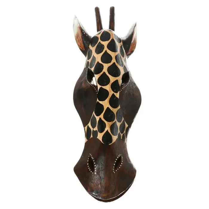 Маска дерево "Жираф" 30х11х4,5 см