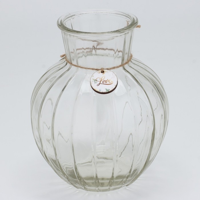 Ваза для цветов «Love», 19,5 х 15 см. Ваза для цветов «Love», 19,5 х 15 см.