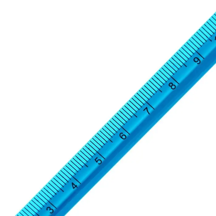 Линейка пластиковая, 15 см, треугольная, МИКС