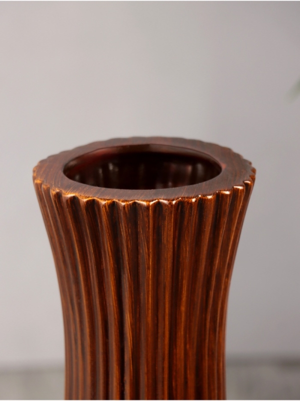 Ваза керамика напольная Ваза керамика напольная "Чедвиг" 57х13 см, коричневый