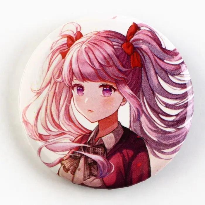 Значки закатные «Аниме девочки», 38 мм, МИКС Значки закатные «Аниме девочки», 38 мм, МИКС