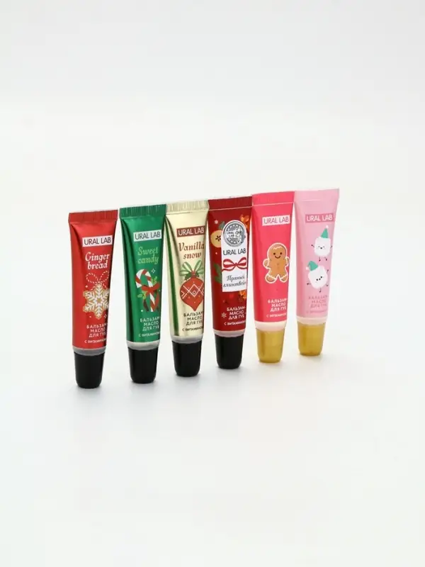 Бальзам-масло для губ, аромат яблоко в карамели, 10 г, URAL LAB Бальзам-масло для губ, аромат яблоко в карамели, 10 г, URAL LAB