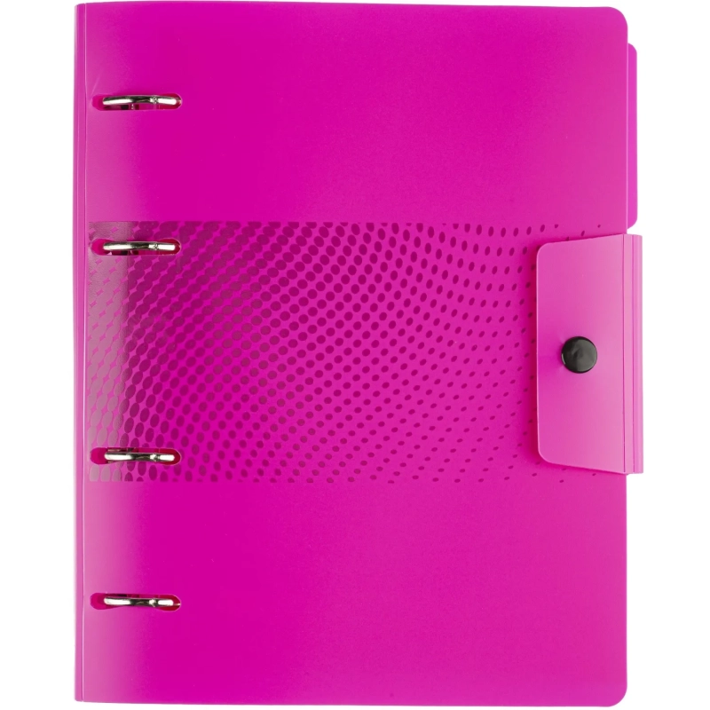 Ежедневник недатированный ATTACHE Digital розовый,А5, 272стр., на кольцах