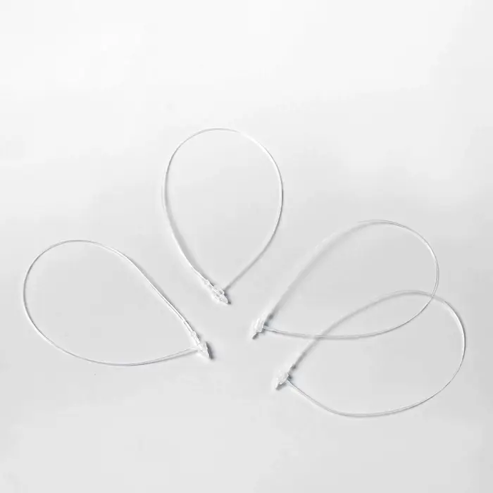 Стяжки пластиковые, 1000 шт. L=18 см, прозрачные