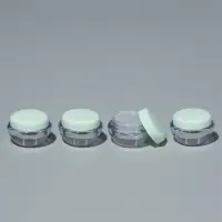 Набор для хранения, 6 предметов, 10 мл, цвет прозрачный/зелёный