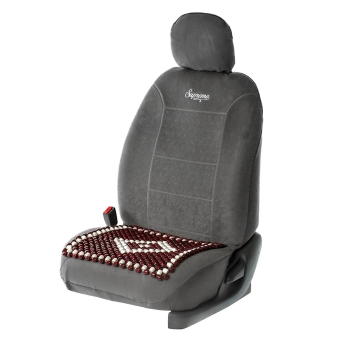 Накидка массажер TORSO на сиденье 42×42 см, дерево, микс Накидка массажер TORSO на сиденье 42×42 см, дерево, микс