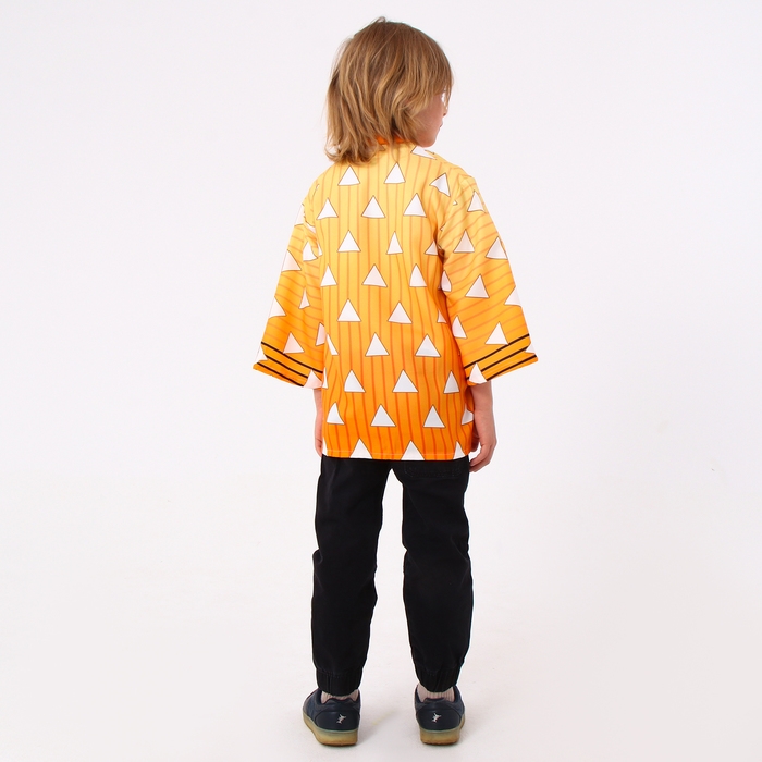 Карнавальное хаори «Демонический клинок», рост 98-152 см, цвет жёлтый Карнавальное хаори «Демонический клинок», рост 98-152 см, цвет жёлтый