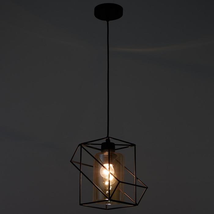 Светильник BayerLux 88308/1 E27 40Вт черный 22х22х20-120 см Светильник BayerLux 88308/1 E27 40Вт черный 22х22х20-120 см