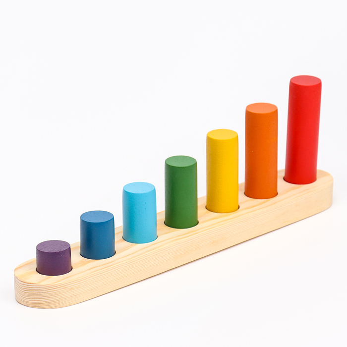 Пирамида «Радуга из цилиндров» Пирамида «Радуга из цилиндров»