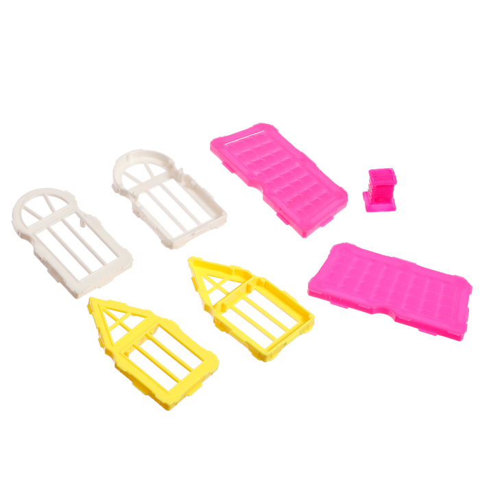 Конструктор магнитный «Построй свой дом», 90 деталей Конструктор магнитный «Построй свой дом», 90 деталей