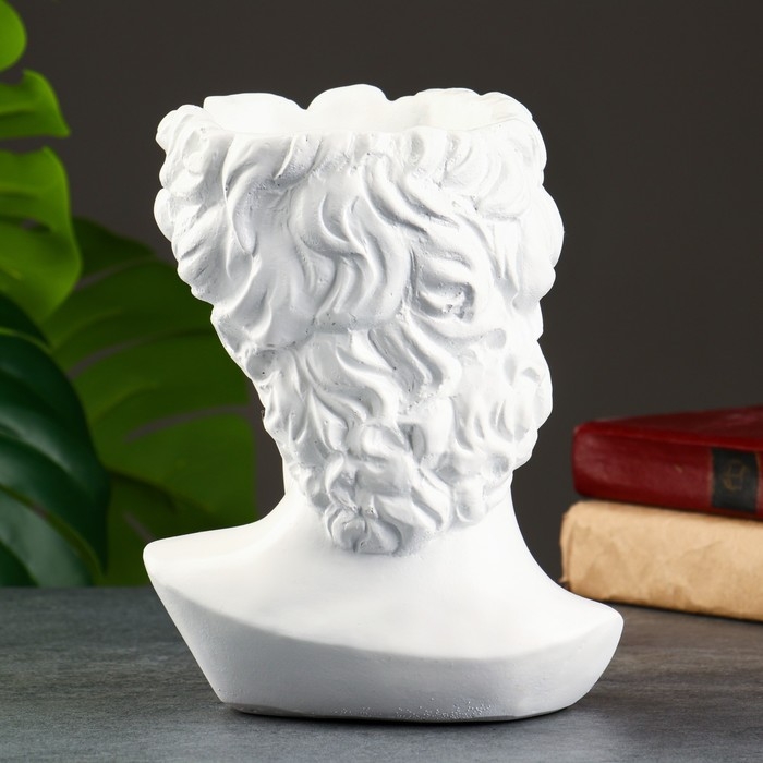 Ваза Ваза "Голова Давида" белая