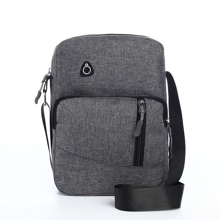 Сумка мужская, цвет серый Сумка мужская, цвет серый