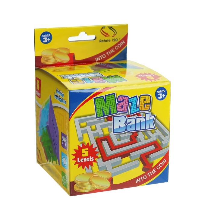 Головоломка «Лабиринт», цвета МИКС Головоломка «Лабиринт», цвета МИКС