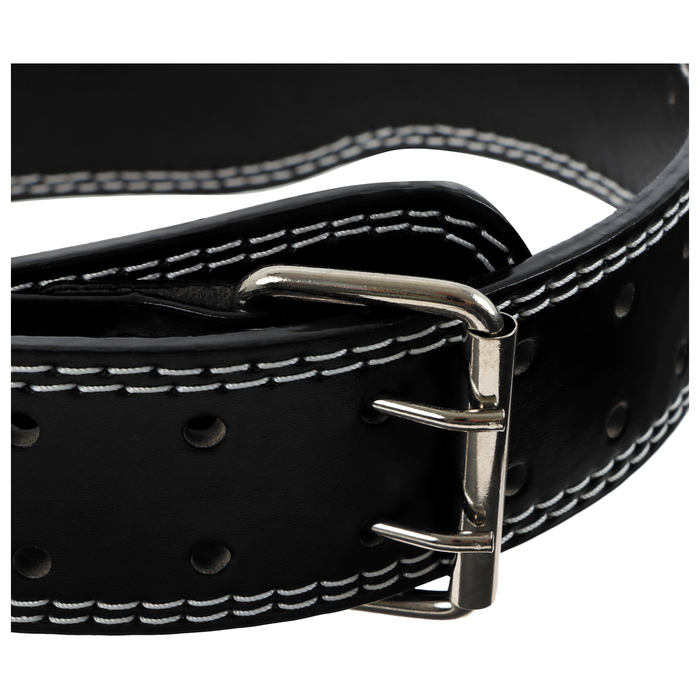 Пояс для тяжёлой атлетики ONLYTOP 130 см, искусственная кожа, цвет чёрный Пояс для тяжёлой атлетики ONLYTOP 130 см, искусственная кожа, цвет чёрный